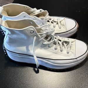 Size 13 - Converse Run Star Hike High White